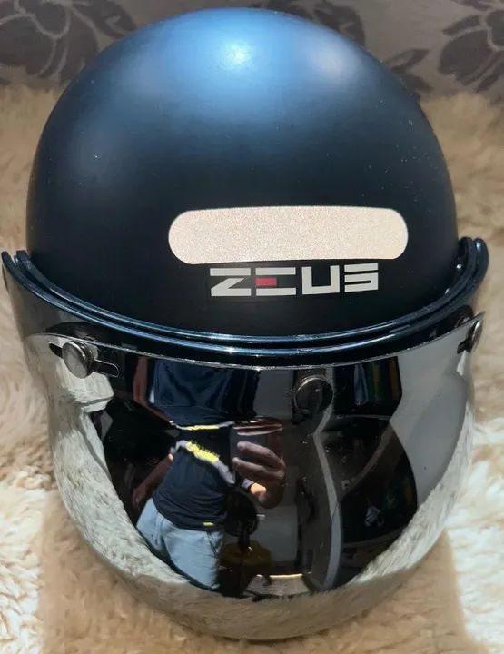 Capacete aberto custom - Zeus - Foto 4