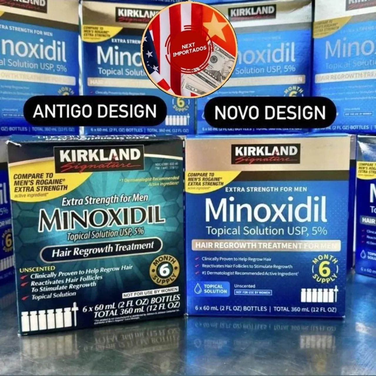 Barba e cabelo - 1 Unidade - NEXT IMPORTADOS  - Foto 2