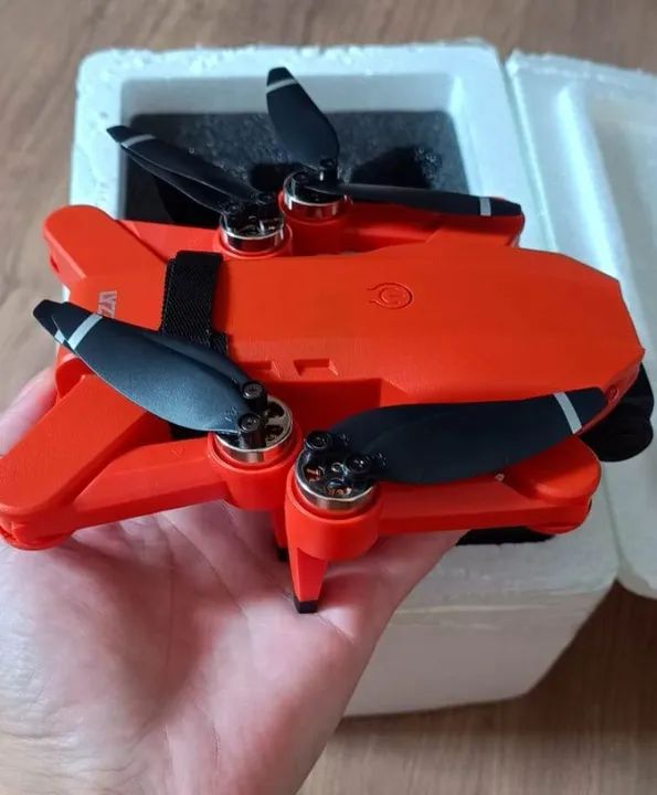 Drone Lzyrc L900 Pro Dual Câmera 4K Laranja 1 Bateria - Foto 3