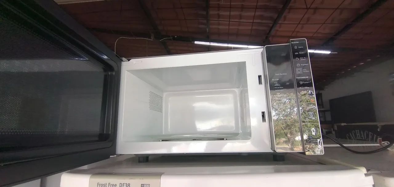 Micro-ondas espelhado com garantia e entrega grátis  - Foto 3