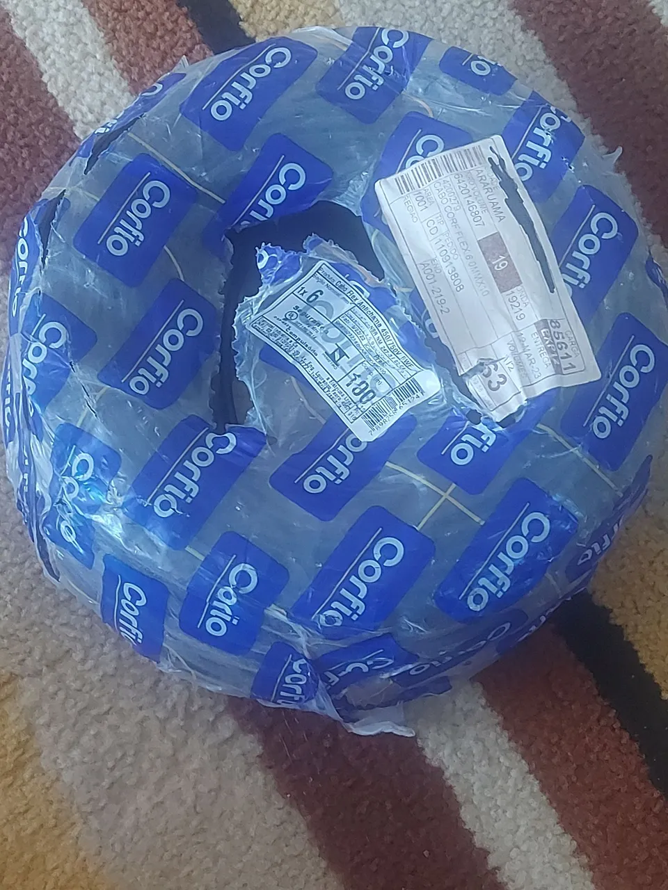 Cabo flexível Cor Fio 1.5 , 2,5 e 6 mm