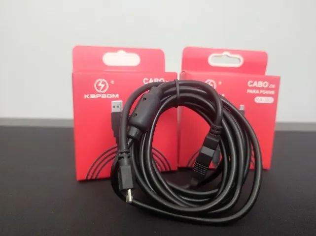Cabo para controles de PS4 2 metros - Novo - Foto 3
