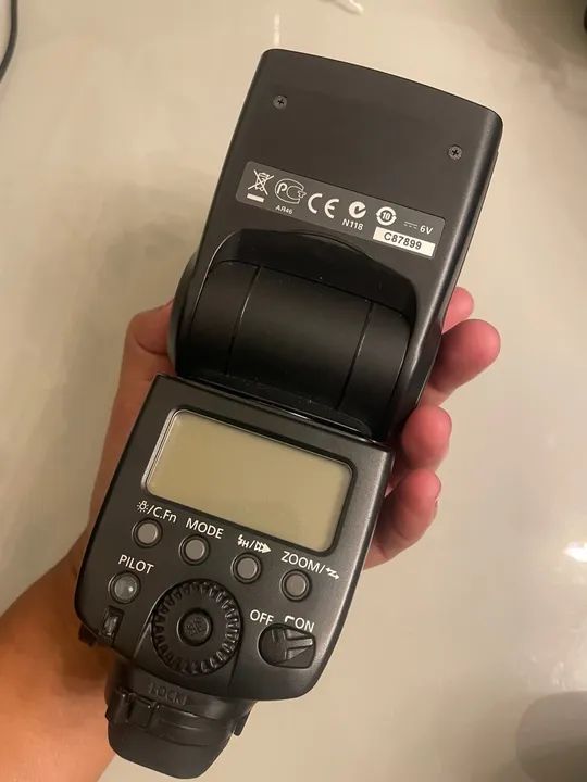 Flash de câmera Canon 580ex Ii - Foto 3