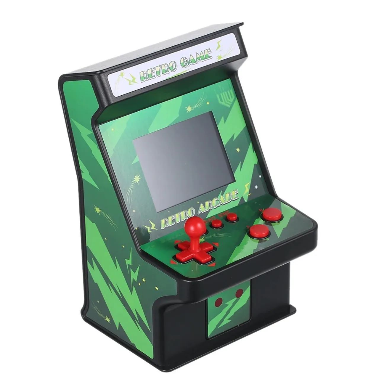 Mini Arcade Retrô 256 Jogos + Handle 2.8'' HD - Foto 2
