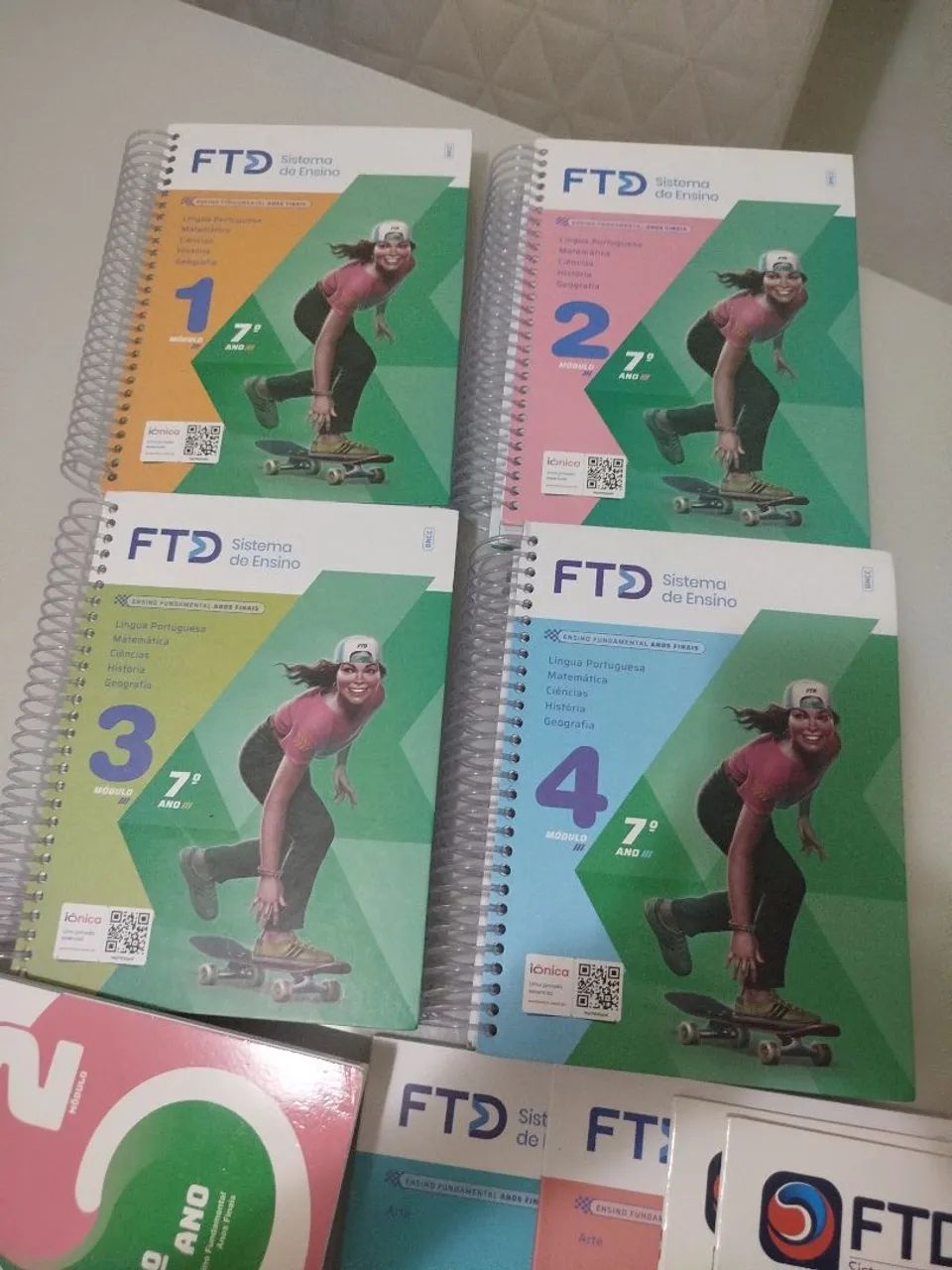 Livros  ftd sistema de ensino Didáticos 7º Ano - Sistema de Ensino FTD - Completo