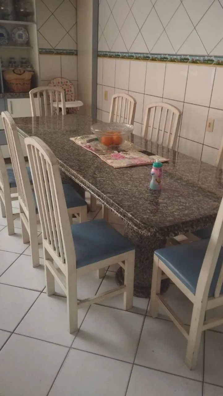 Mesa de granito para 10 lugares - Foto 2