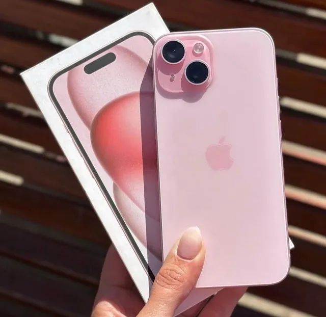 iPhone 15 128gb pink (original/lacrado) - Celulares e Smartphones