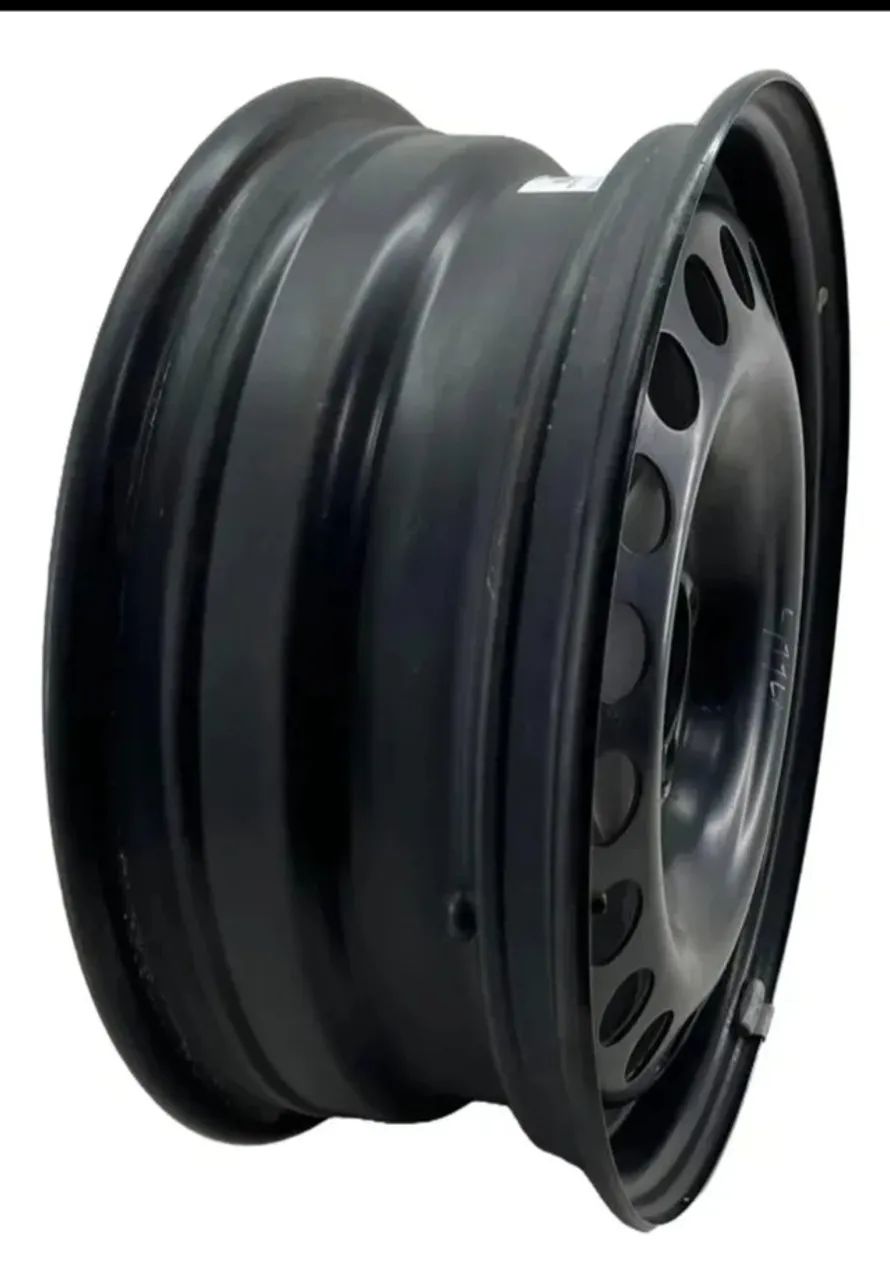 Roda De Ferro Aro 16 5x114 Hyundai Creta 2016/2022 Preto