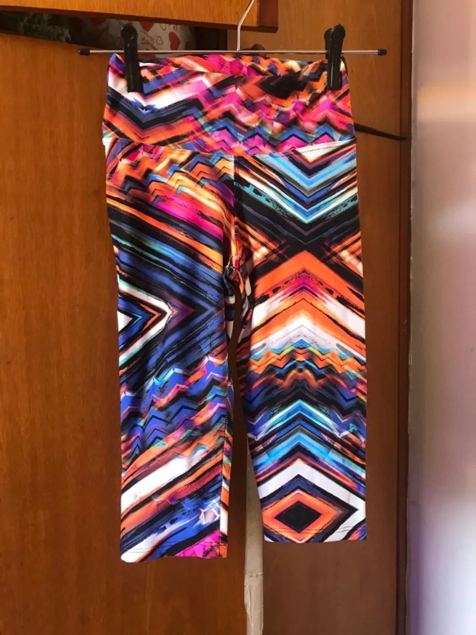 Conjunto Bermuda e top estampado