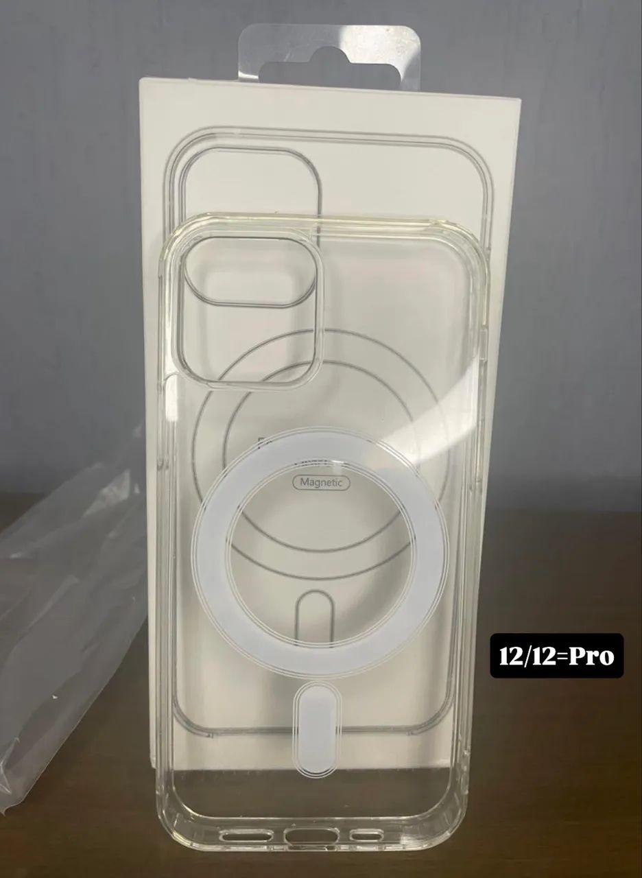 Capas Transparentes com MegSafe para Iphone 11/12/12 Pro/13/14 - Foto 2