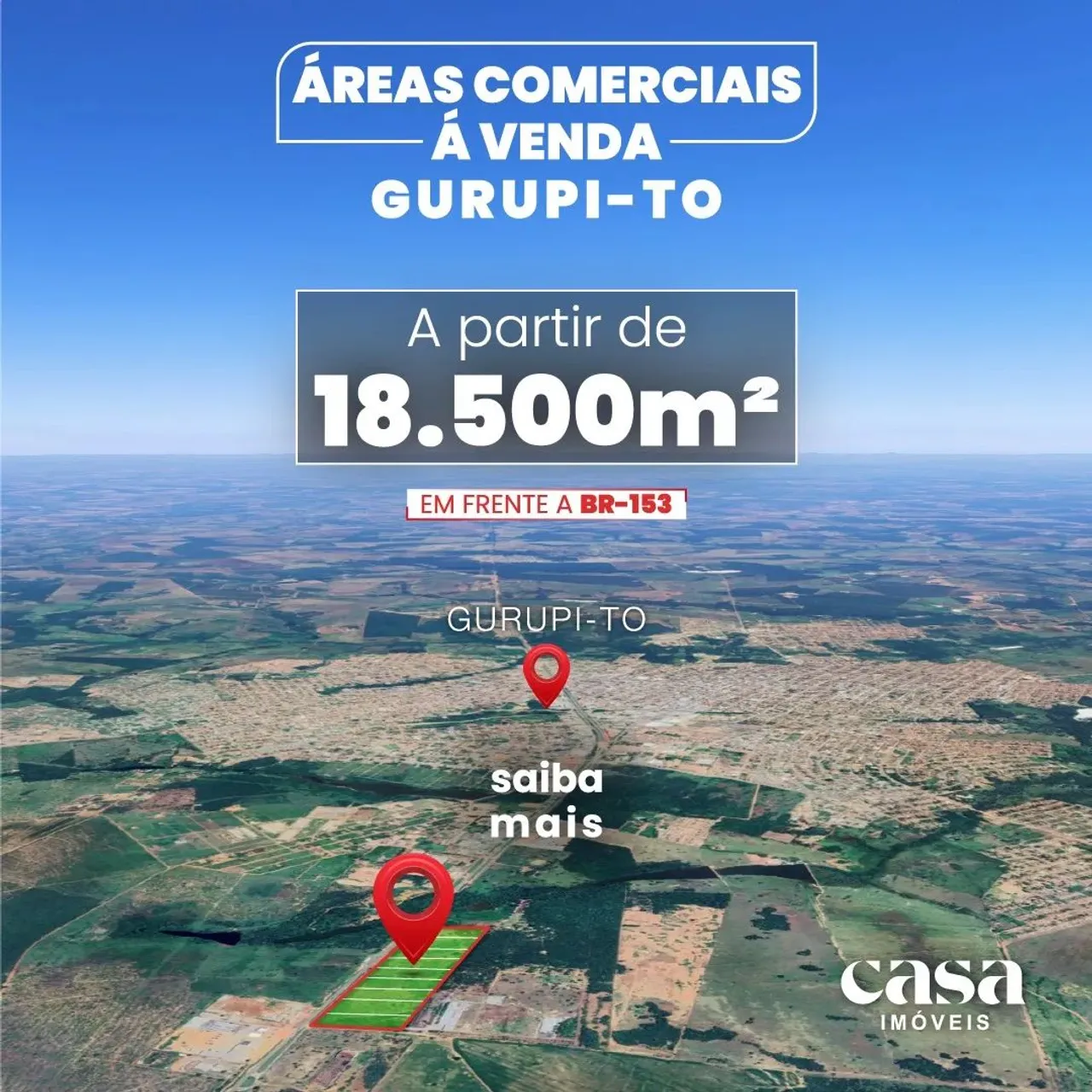 Áreas Comerciais em Gurupi TO