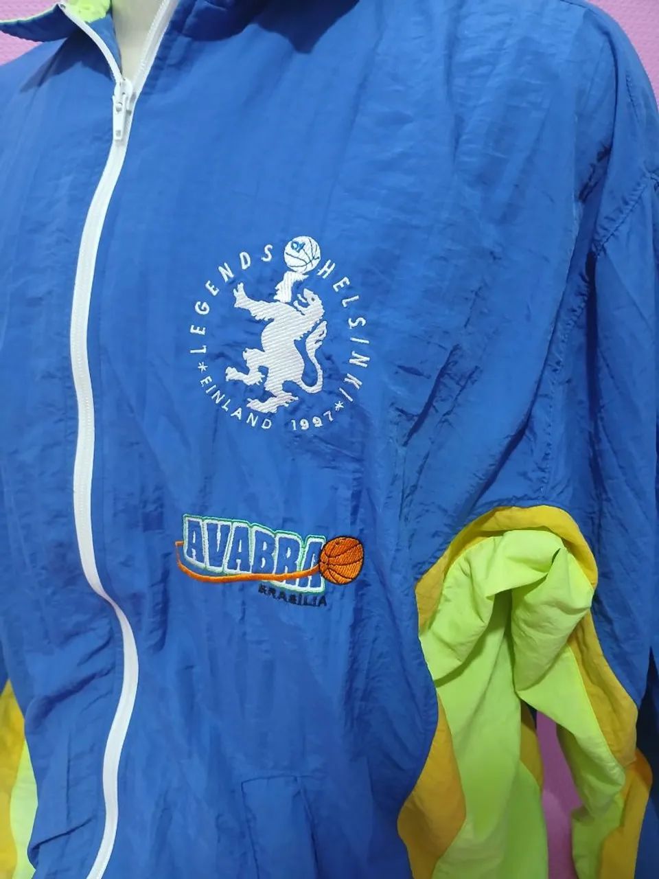 Agasalho Basquete BRASIL AVABRA BRASÍLIA- CAIXA ECONÔMICA FEDERAL  - Foto 4
