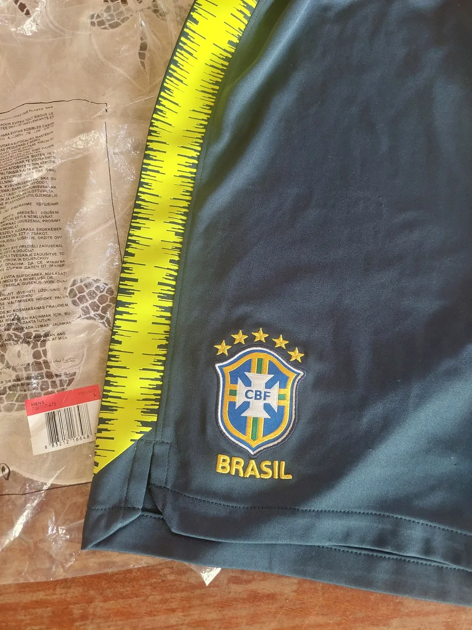SHORT NIKE SELEÇÃO BRASILEIRA ORIGINAL- DRI-FIT