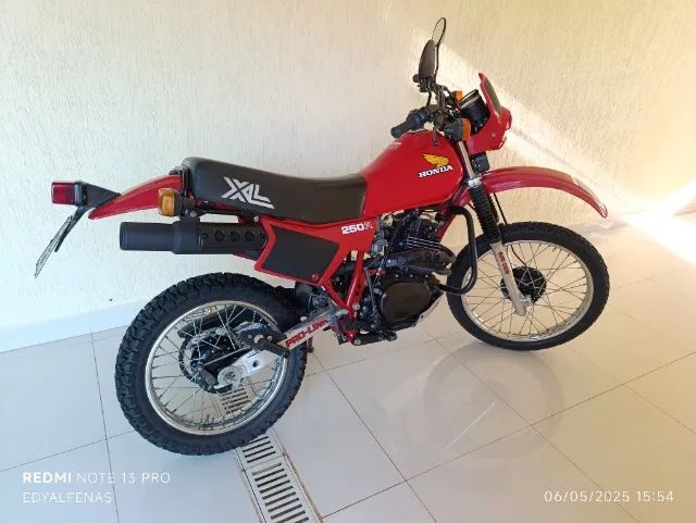 honda XL 250R 1983 placa de coleçao apenas venda - Foto 4