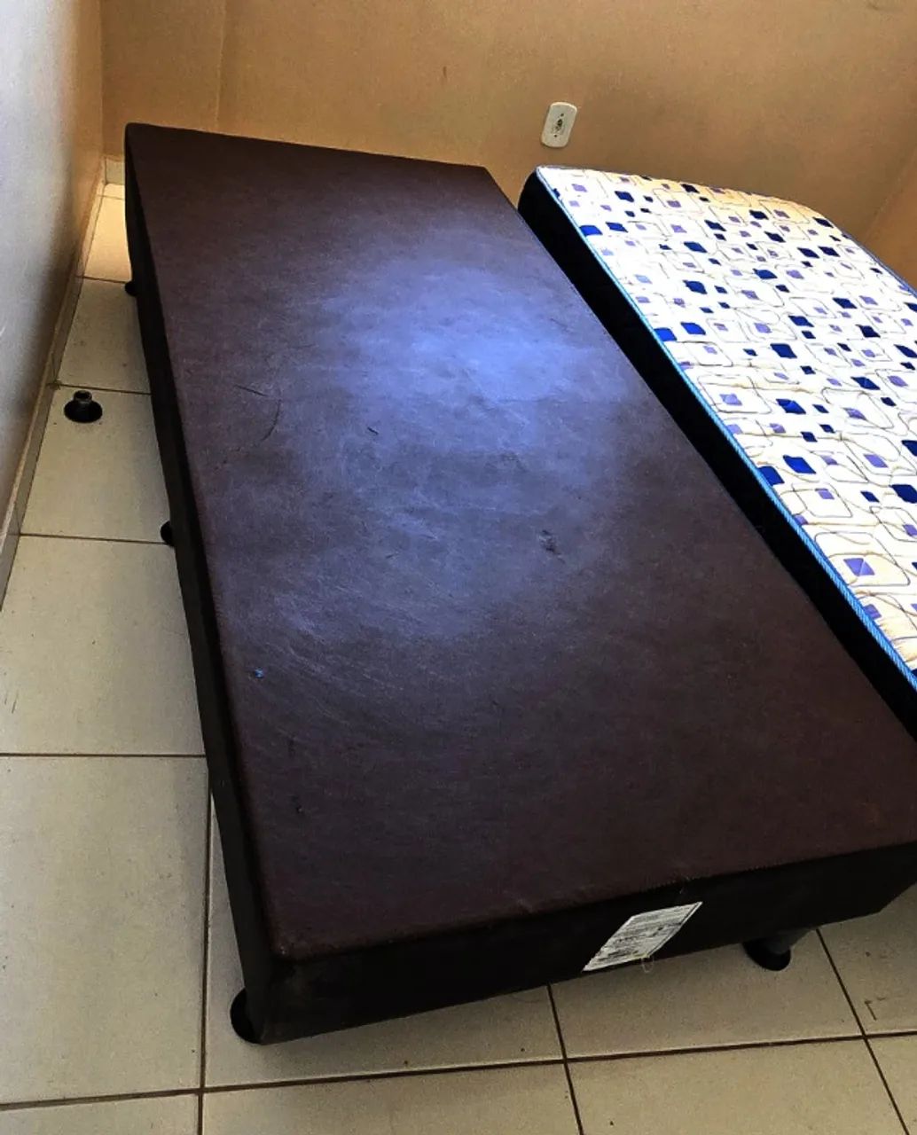 Cama Box de Solteiro com Colchão e  Cama Auxiliar Ortobom - Foto 3