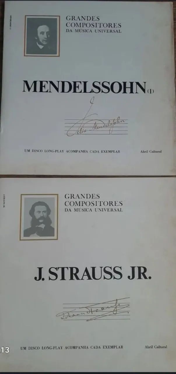 BOX 08-Discos de Vinis-Grandes Compositores ANO 1969  - Foto 3