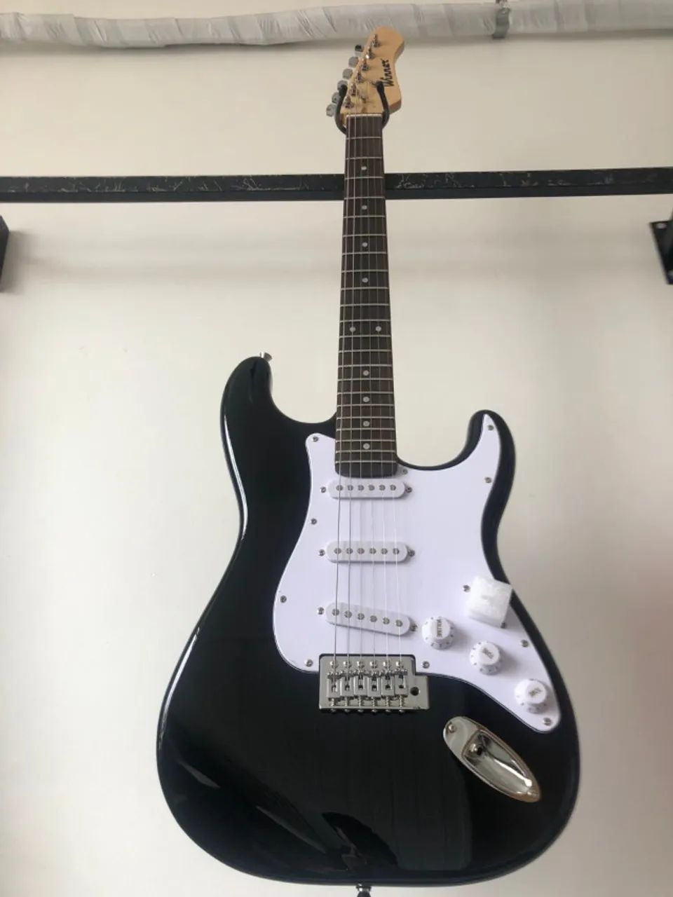Guitarra Strato Preta ( Nova com Garantia ) - Foto 4