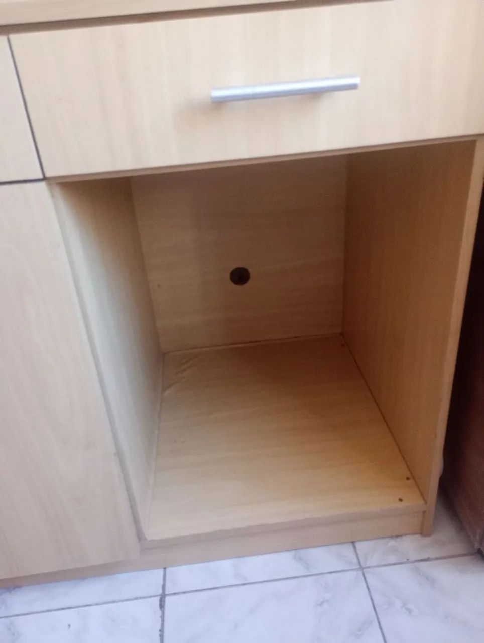 Balcão armário MDF amadeirado 125cm - Foto 3