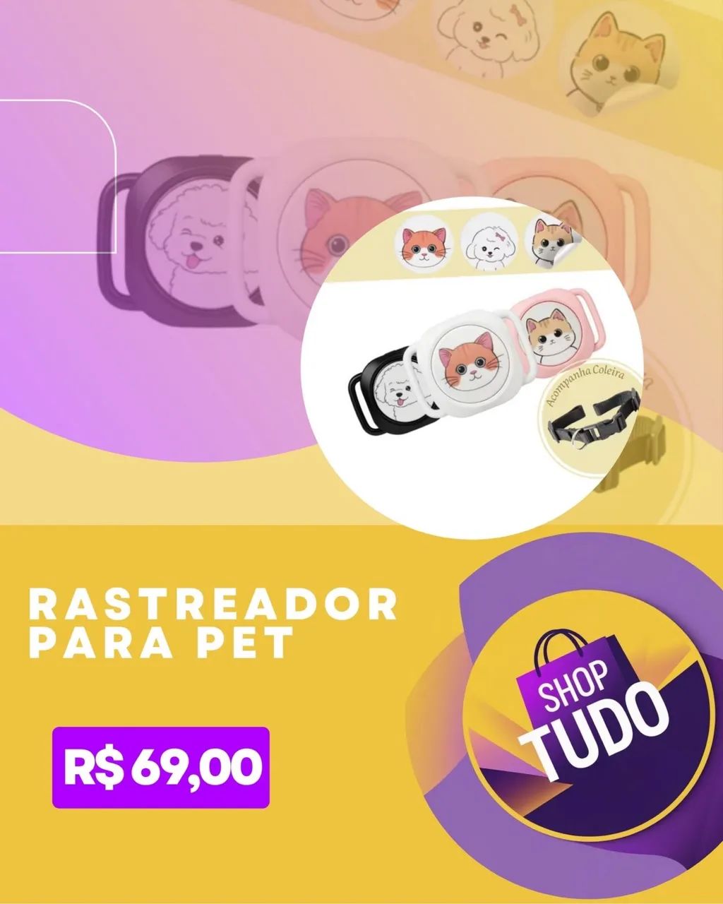 Rastreador para Pet