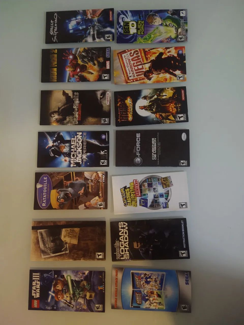 Manuais de instruções originais para Sony PSP - favor ler anúncio - Foto 2