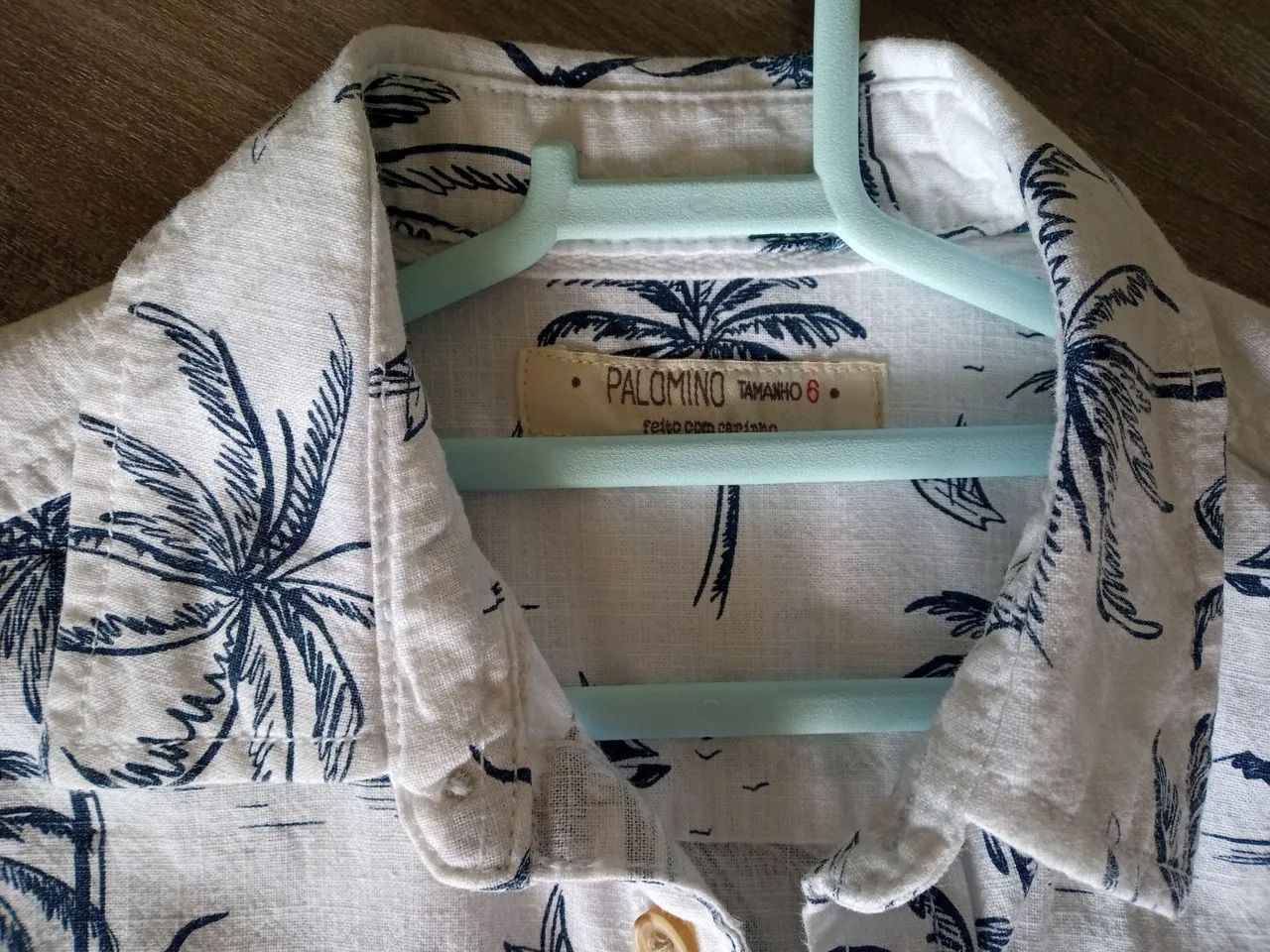 Camisa com estampa de coqueiro infantil  - Foto 2
