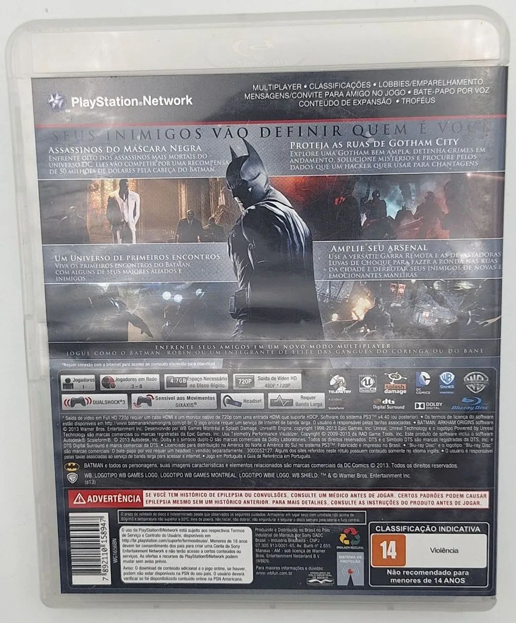 Batman: Arkham Origins - PS3 - Foto 2