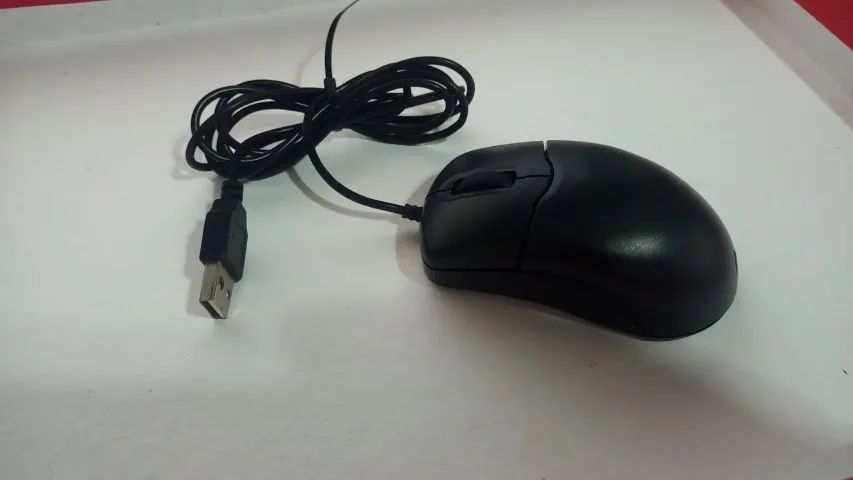 MOUSE COM FIO USB- USADO- - Foto 5