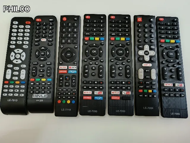 CONTROLE PARA TV PHILCO GRATÍS 2 PILHAS