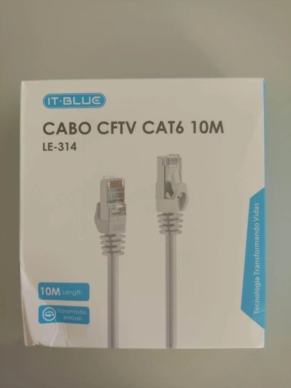 Cabo de Rede Cat6 internet 10 Metros Rj45