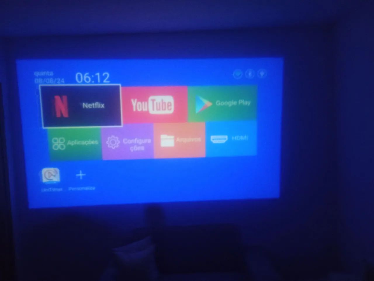 Projetor 4k HD HY300 - Foto 2