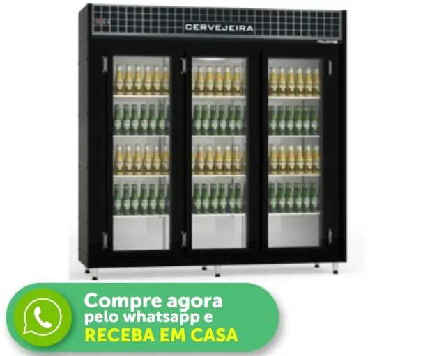 Cervejeira Comercial 03 Portas de Vidro 1473L Polofrio