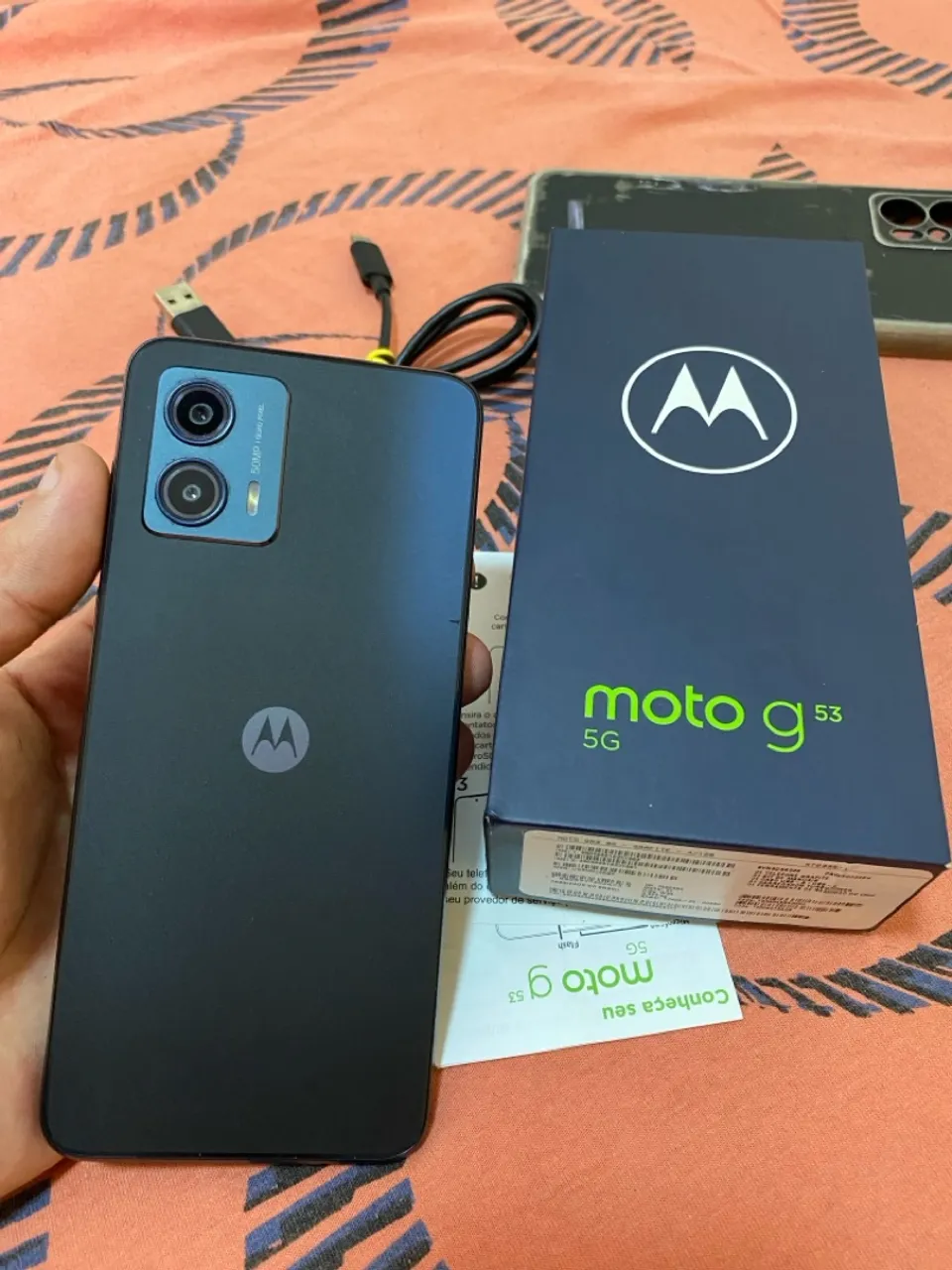 Moto G53 semi novo 128 gigas 5G