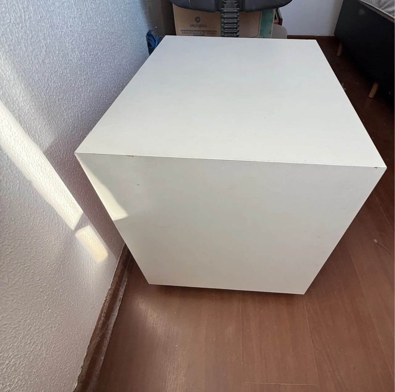 Nicho Cubo Moderno Branco e Rosa - Foto 3