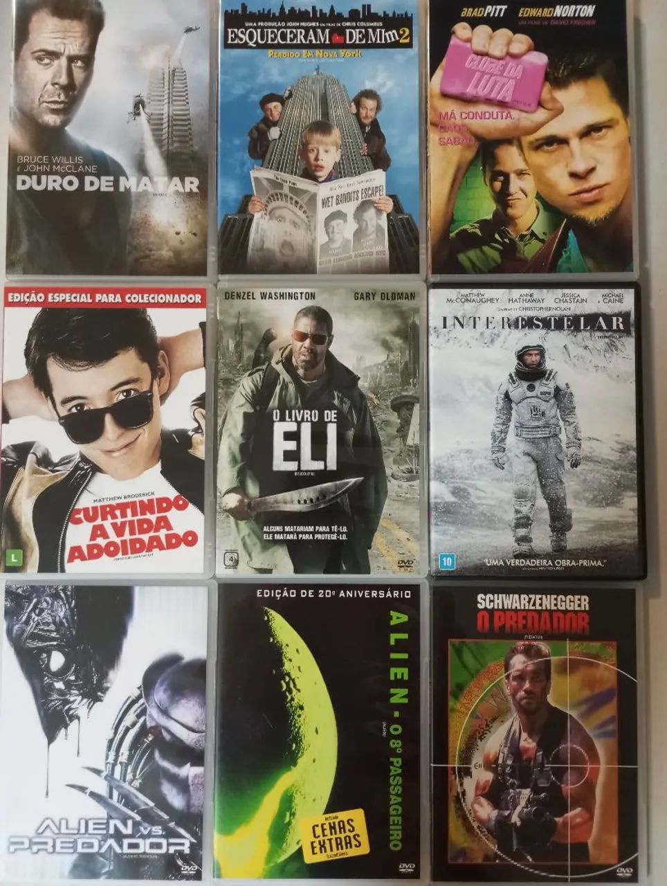 DVDs clássicos - $30 cada