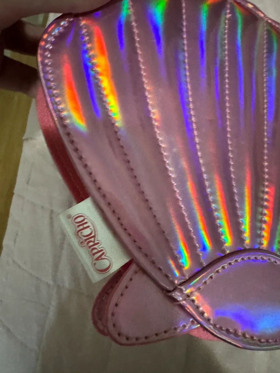 Bolsa concha holográfica vintage da Capricho  - Foto 2