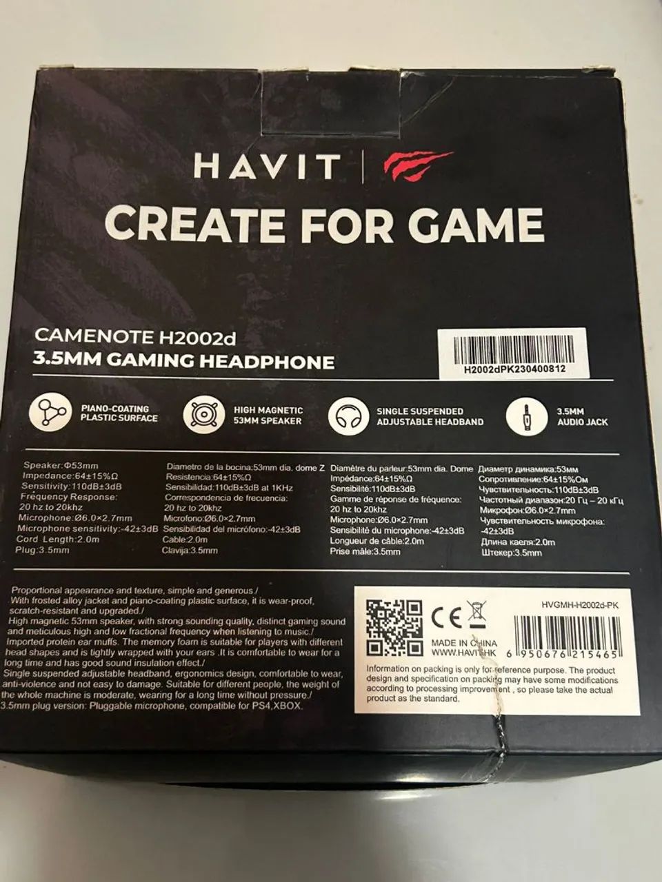 Headset Havit Rosa H2002D  - Foto 2