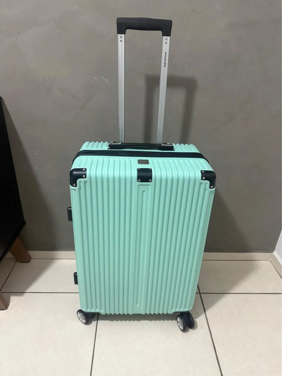 Mala de viagem 23kg grande Santino - Foto 3
