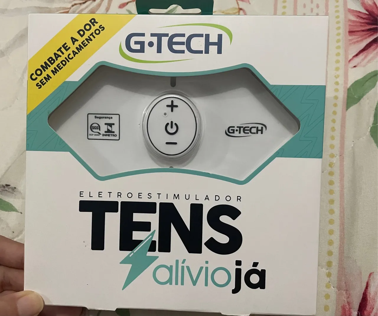 Eletroestimulador Tens alívio já marca G-Tech