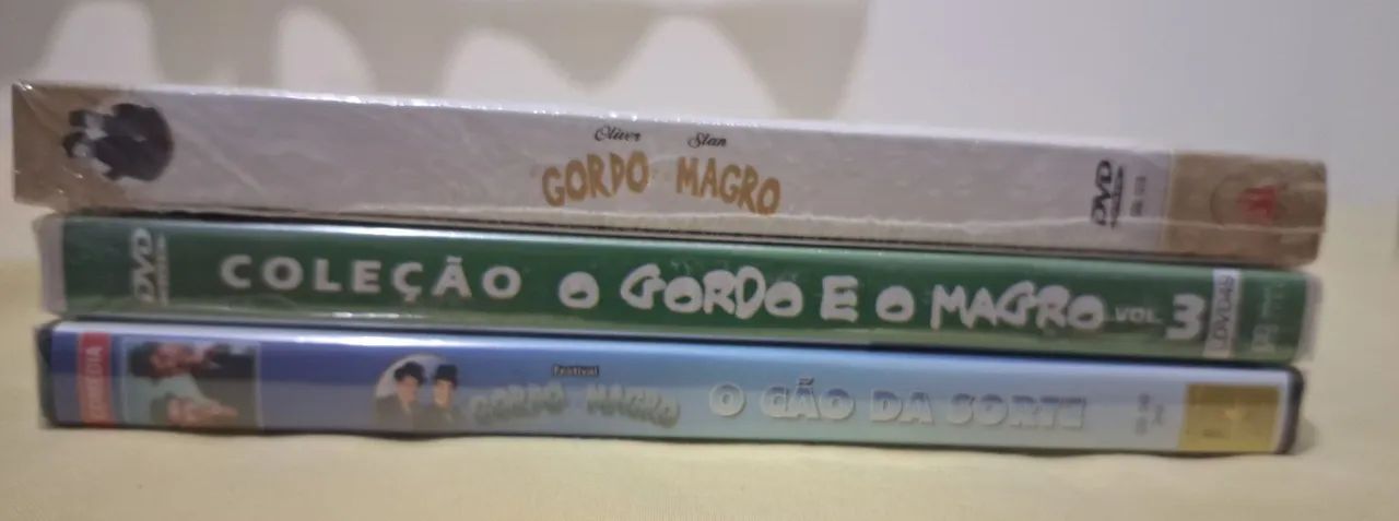Coleção dvds O Gordo e o Magro - Foto 3