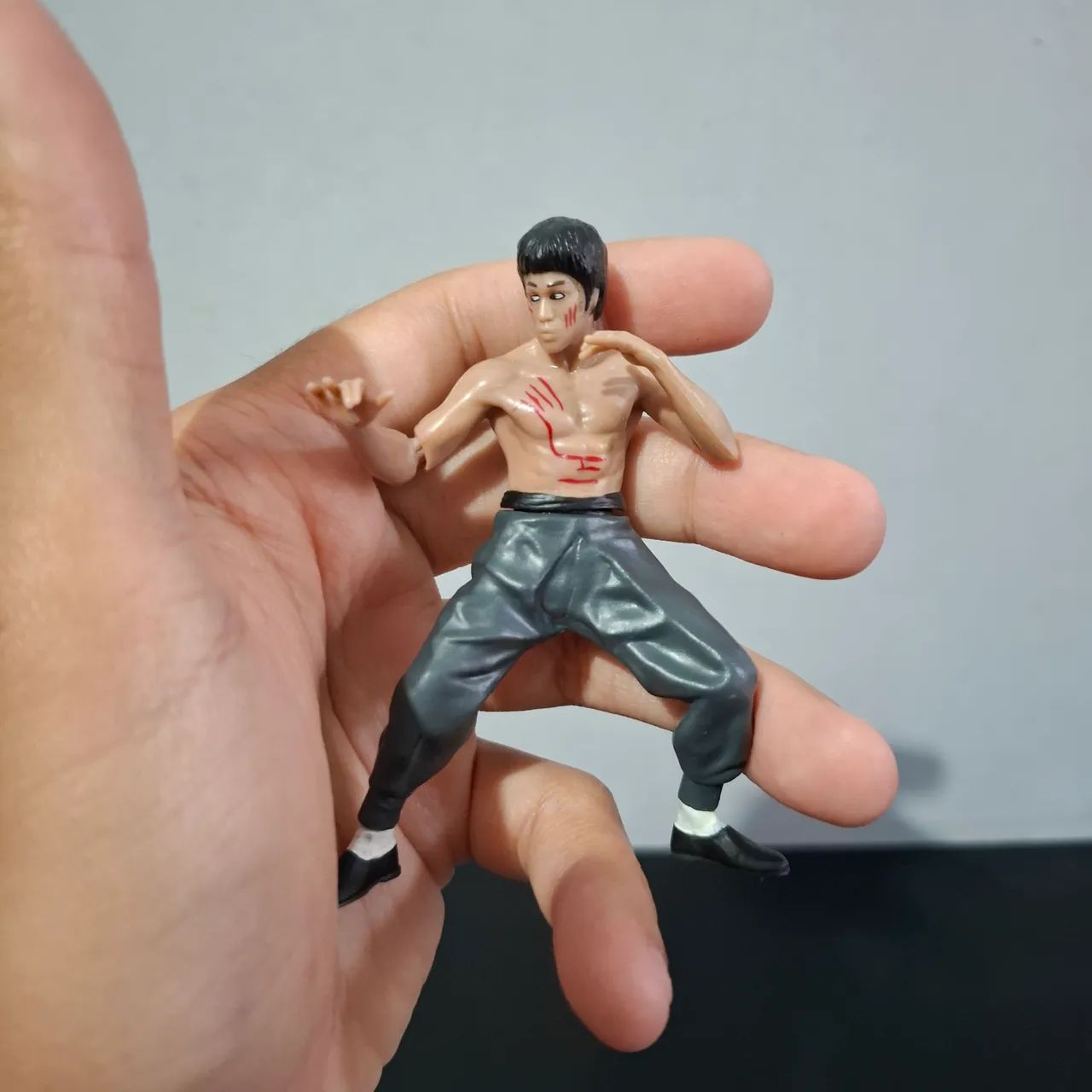 Bruce Lee action figure colecionável Bootleg - Foto 4