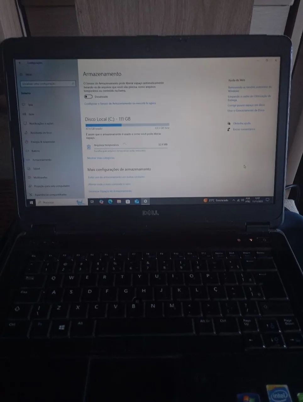 Dell Notebook Intel i5 8GB64385330817154122