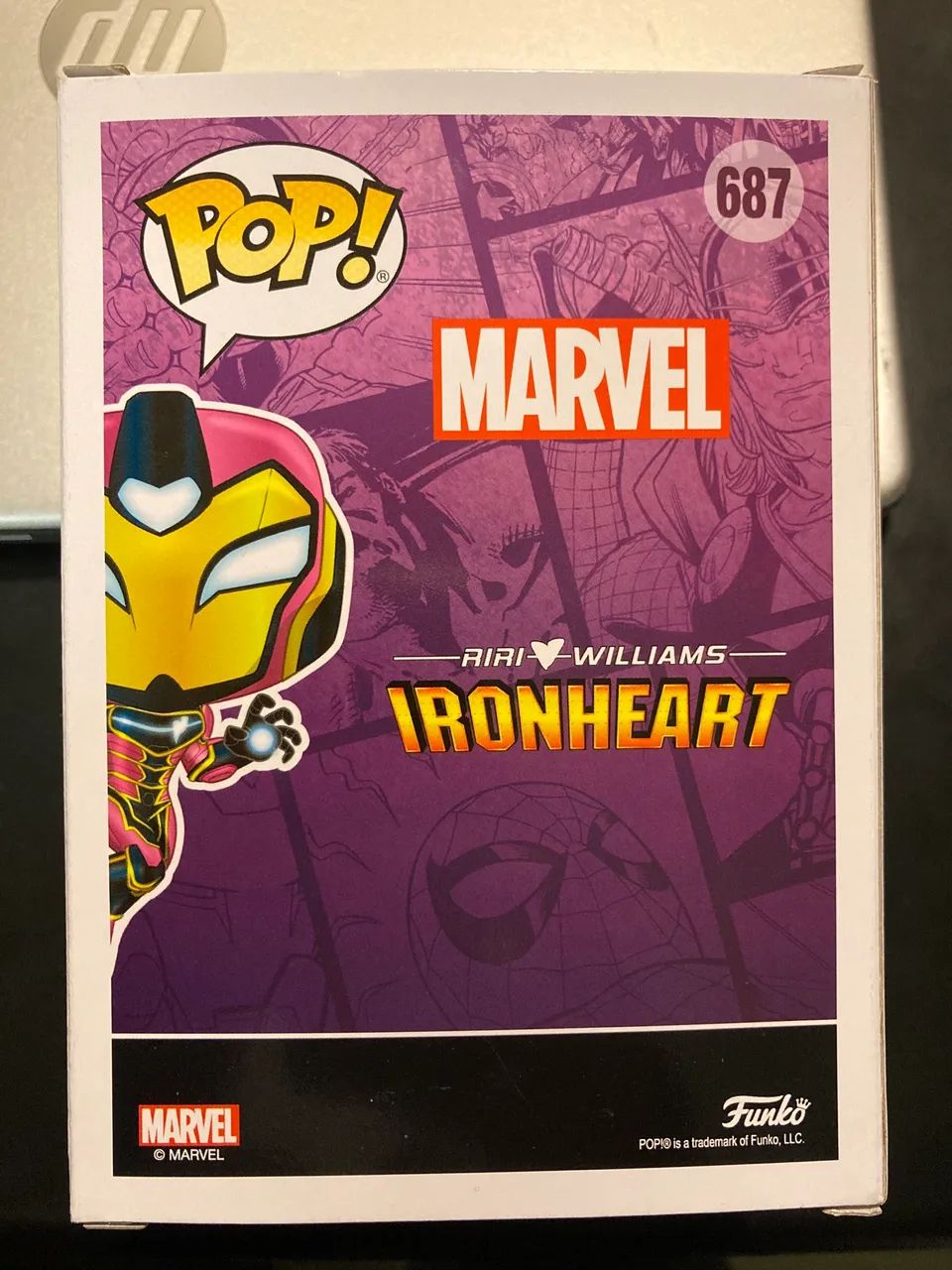 Funko Pop Marvel Ironheart 687 Special Edition Chase - Foto 4
