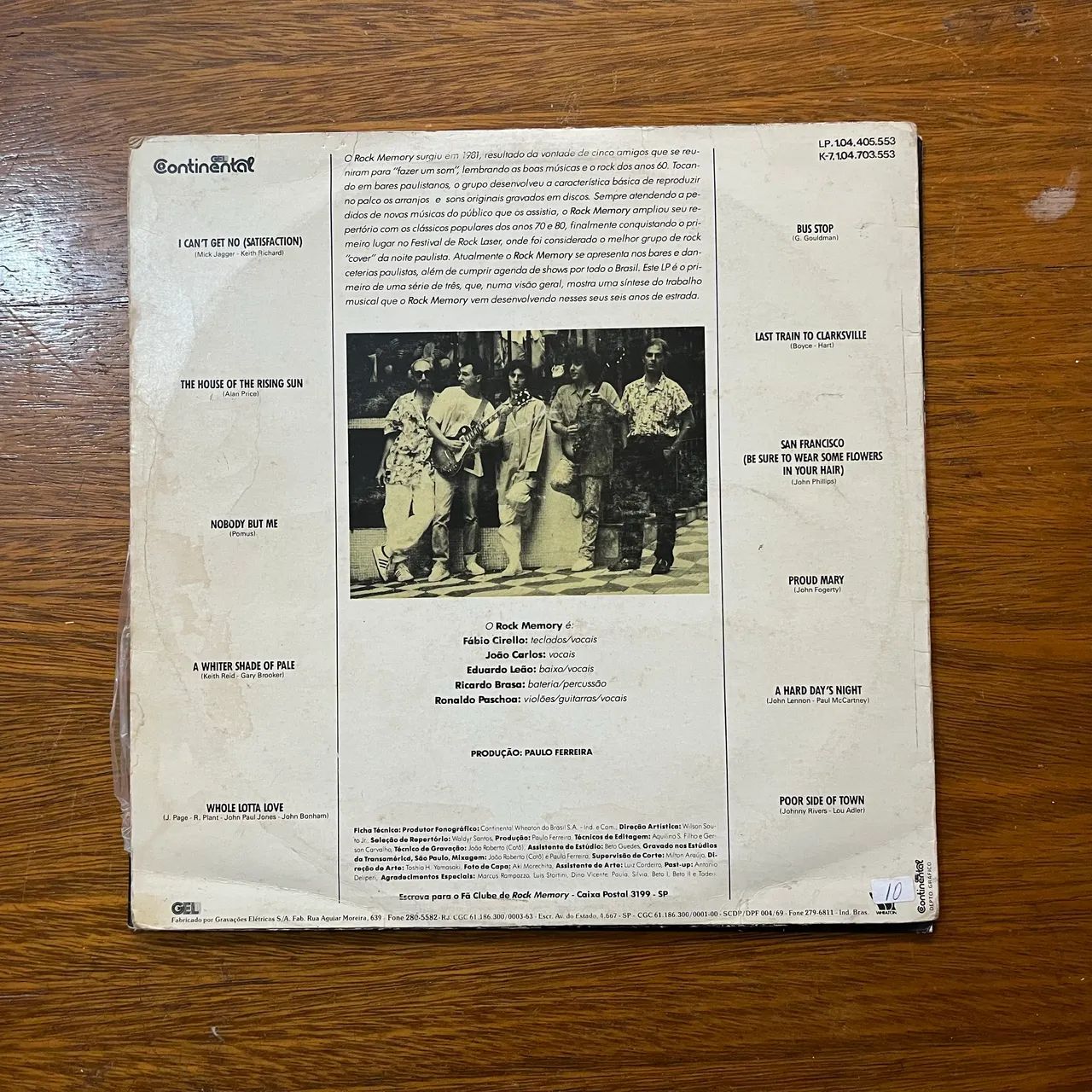 Kit 2 discos de compilados de rock anos 50 e 60 - Foto 2