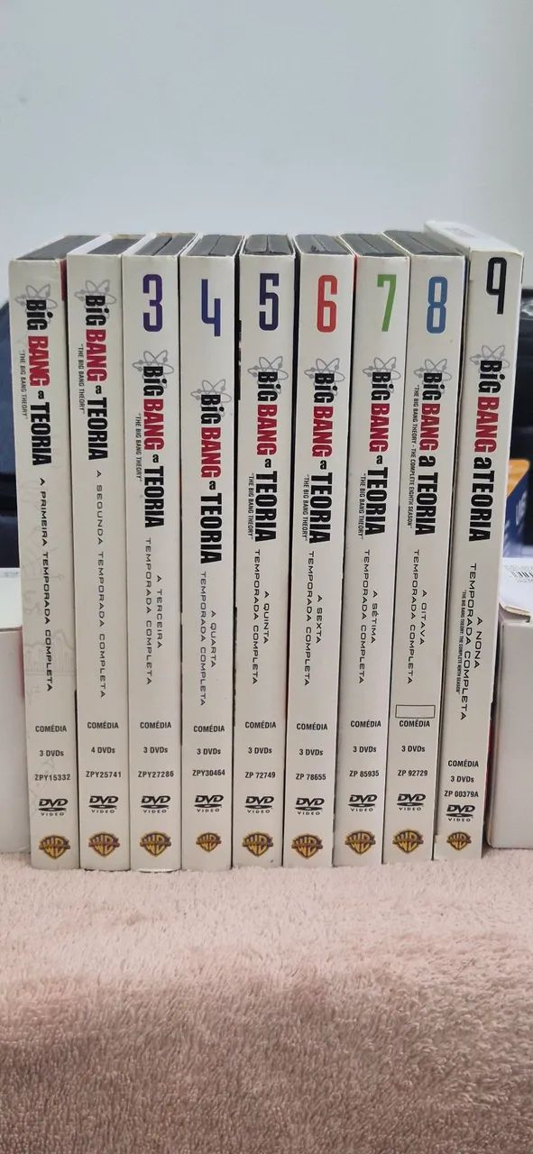 The Big Bang Theory - 9 Temporadas Completas - DVD
