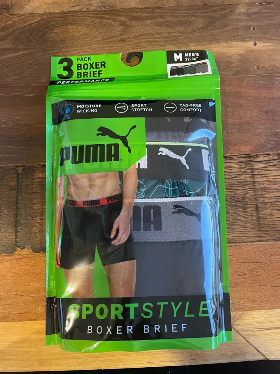 Cueca Boxer Puma Sportstyle - 3 unidades - Roupas - Parque