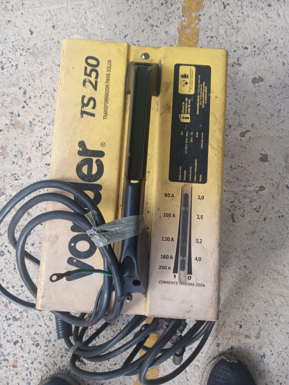 Transformador de Solda Vonder TS 250