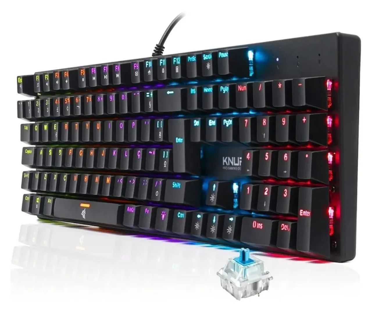 Teclado Mecânico HyperX Alloy MKW100 RGB - Foto 2
