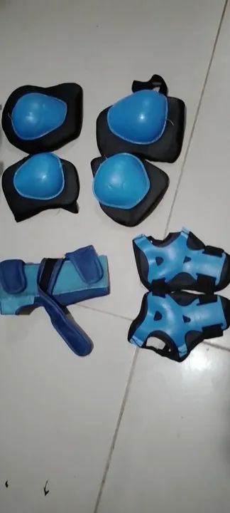 Patins Brink+ 32-35 azul - Foto 3