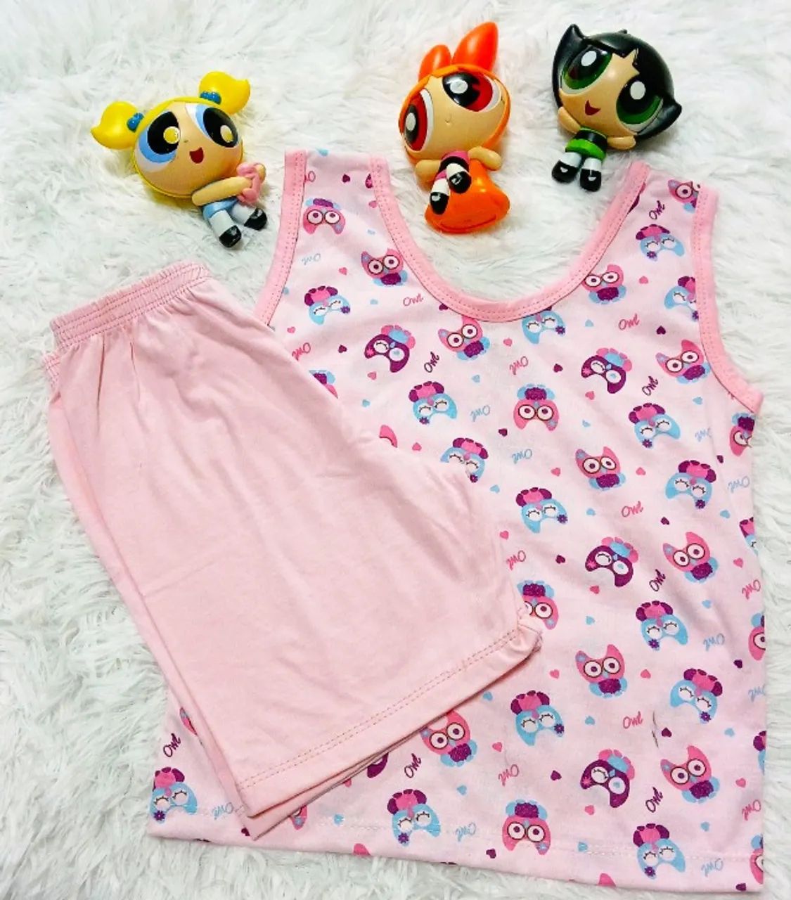 Pijama Infantil Tamanho 2 em Malha 100% Algodão Shorts e Camiseta PromoçãoDiversos Modelos - Foto 4