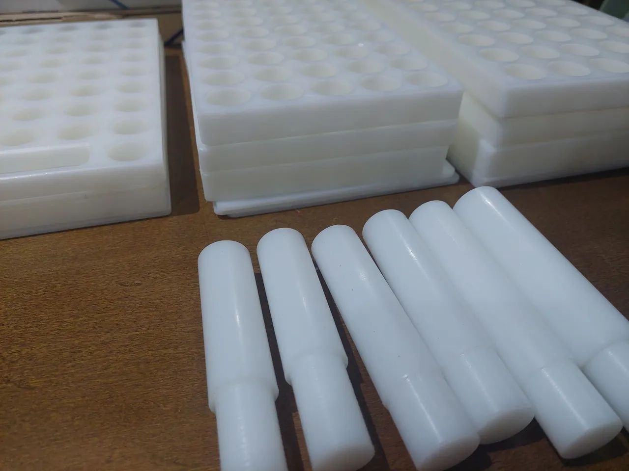 5 unidades Conj. de placas porcionadoras de brigadeiro gourmet perfeito estado - Foto 2